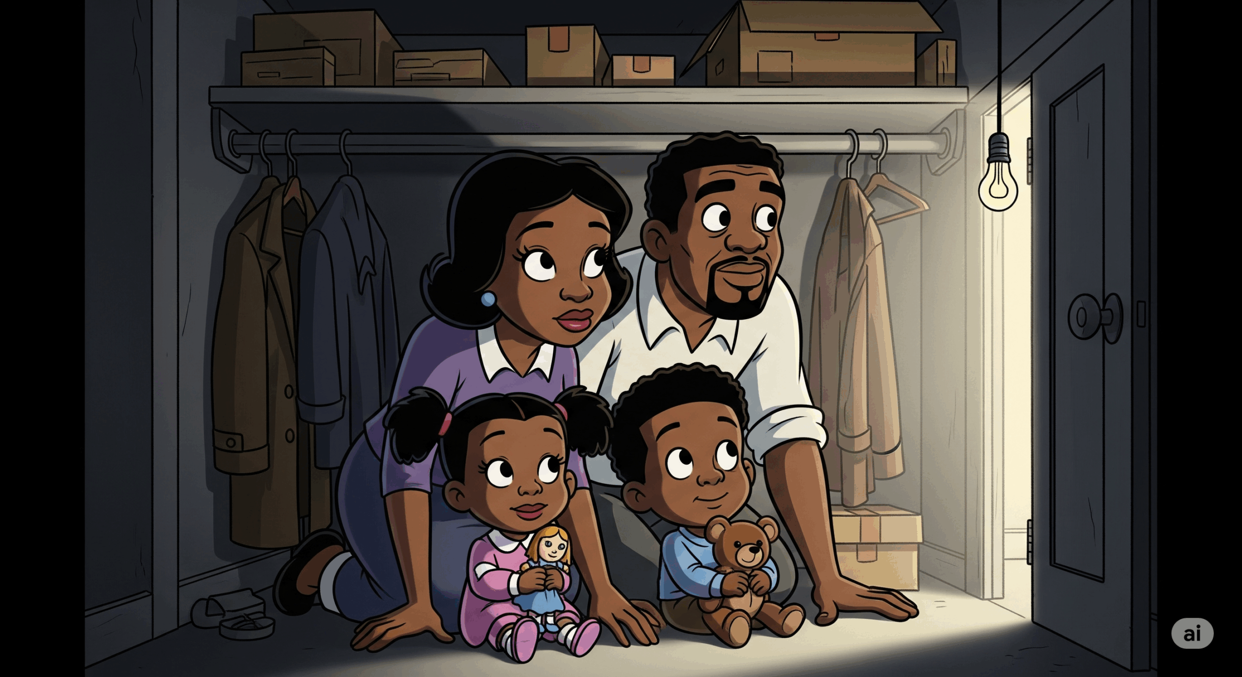 Hiding in the Closet as Iranian Missiles Fall